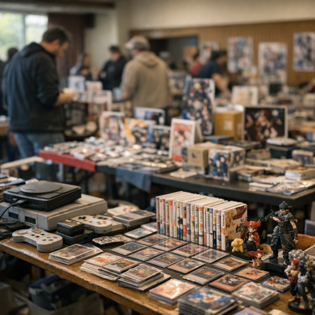 Comment reconnaître un vrai Vide-Grenier Geek et bien y chiner