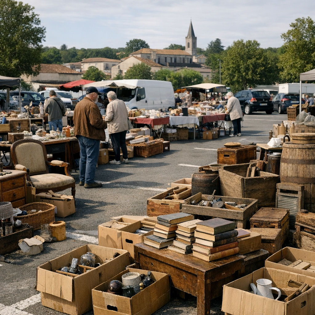 Retrouver un vide-grenier en Gironde en 2022 sans se tromper