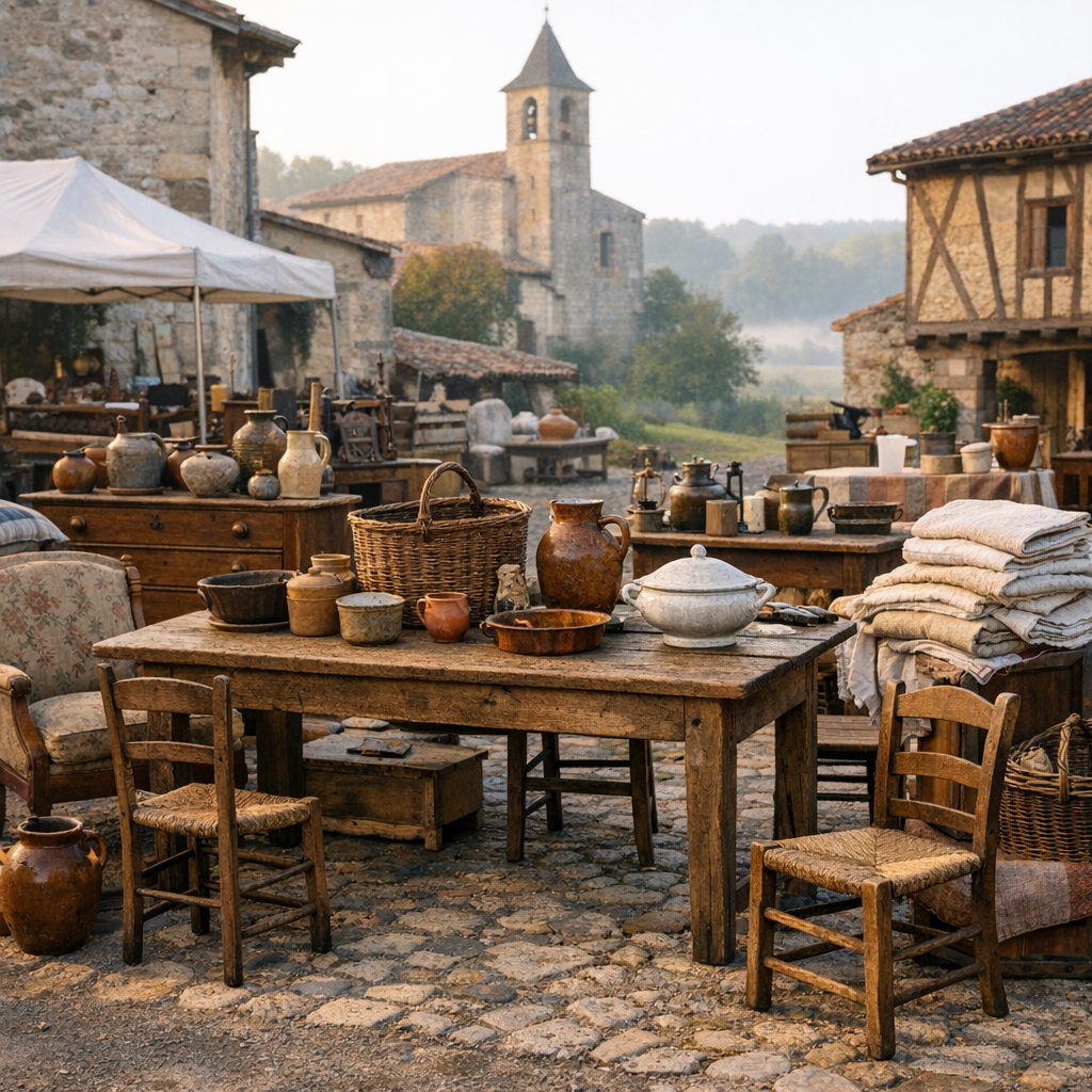 Vide grenier : où chiner et bien acheter dans le Gers