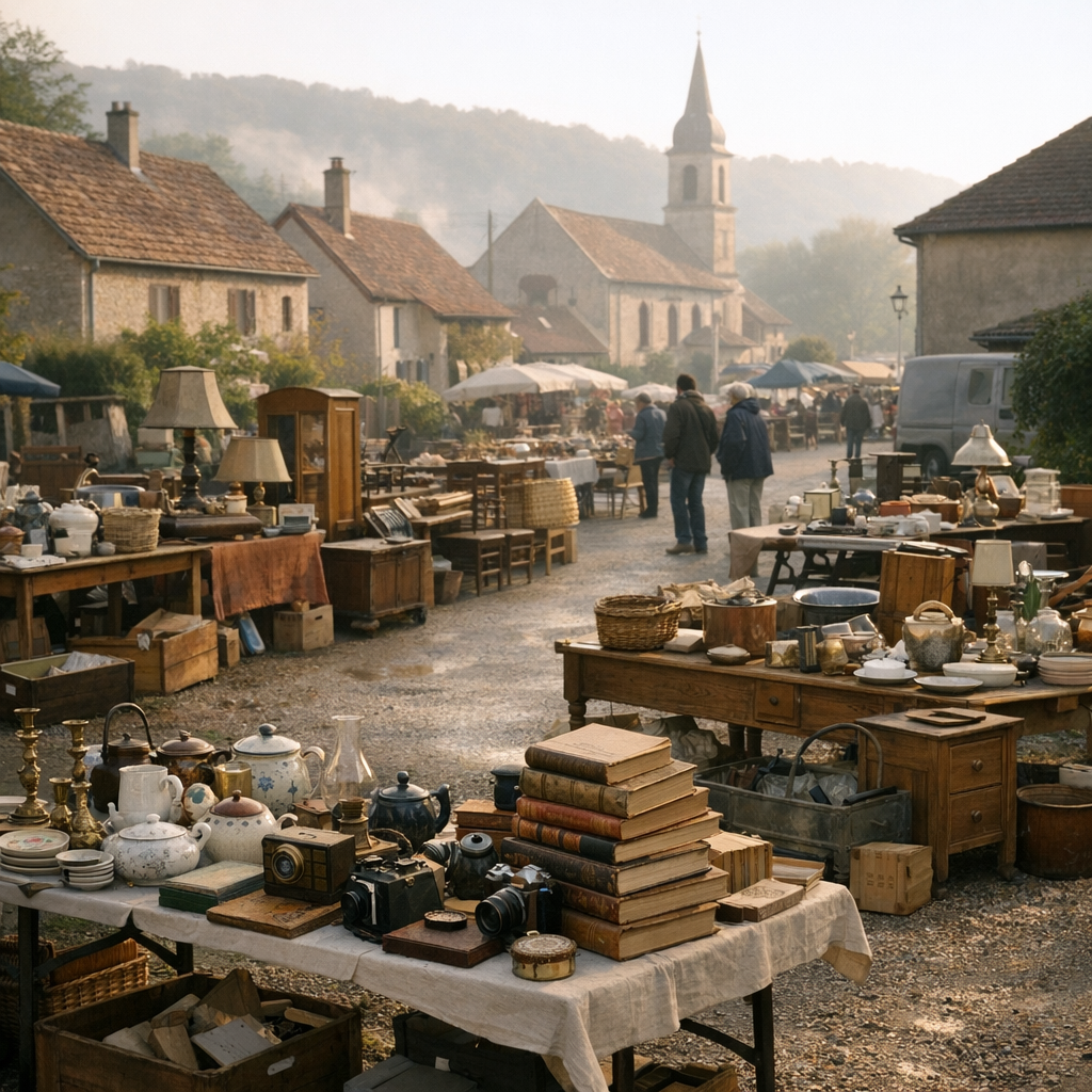 Comment trouver un vide-grenier en Haute-Saône sans rater les bons plans