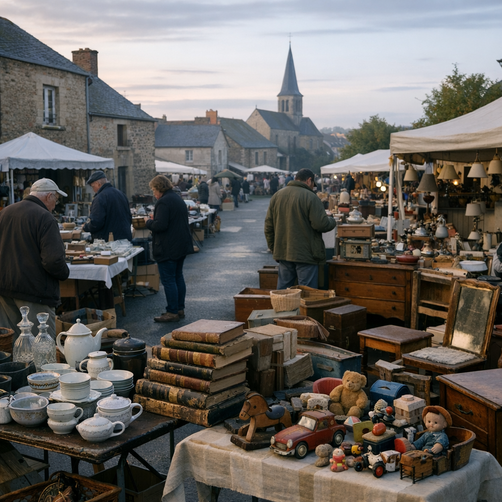 Trouver un vide-grenier à La Chapelle-sur-Erdre sans se tromper