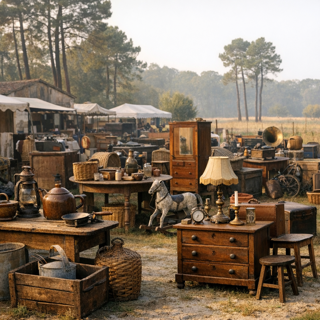 Le Vide-grenier Landes 2022 change entre dates et lieux