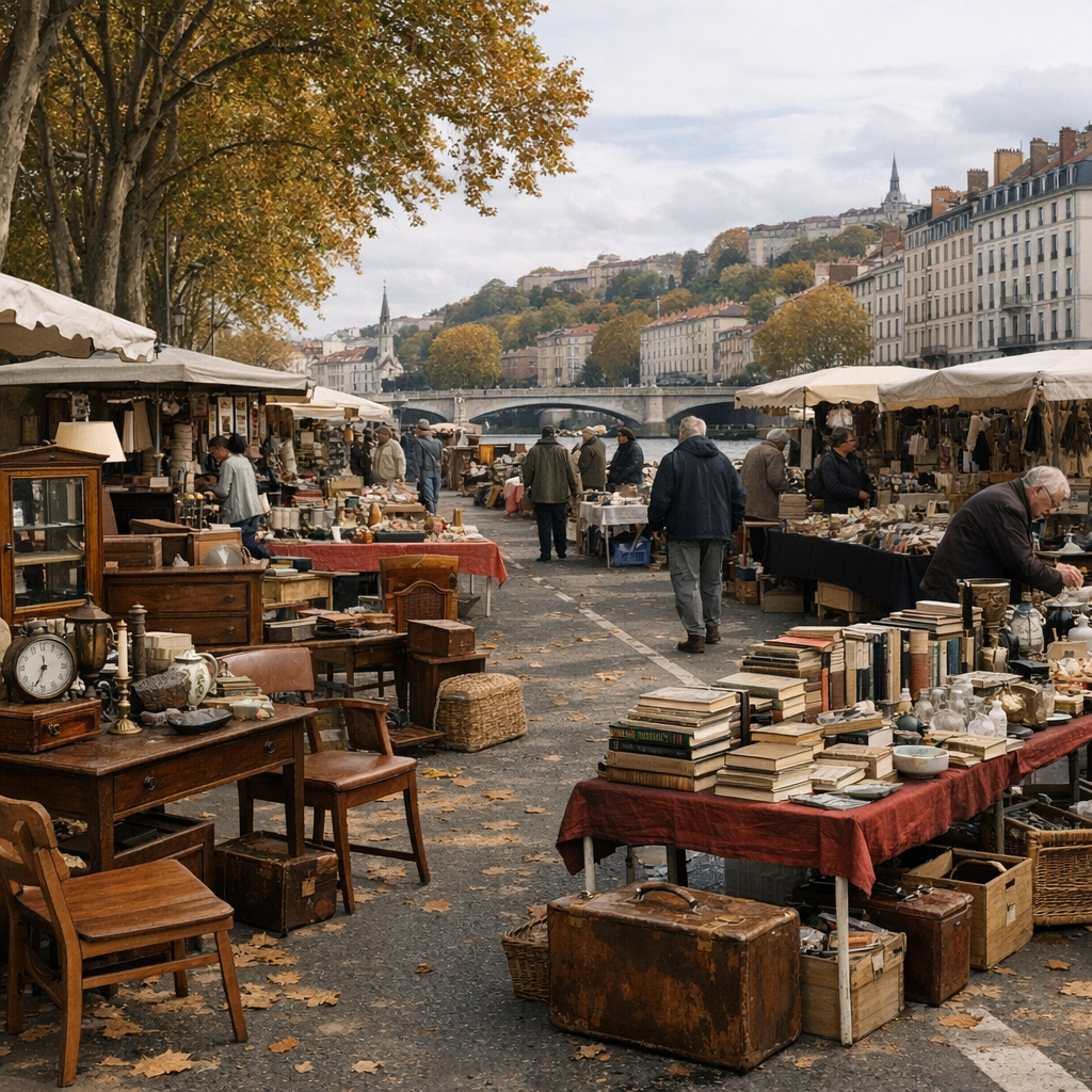À Lyon, les Vide-greniers 2021 ont repris par quartiers