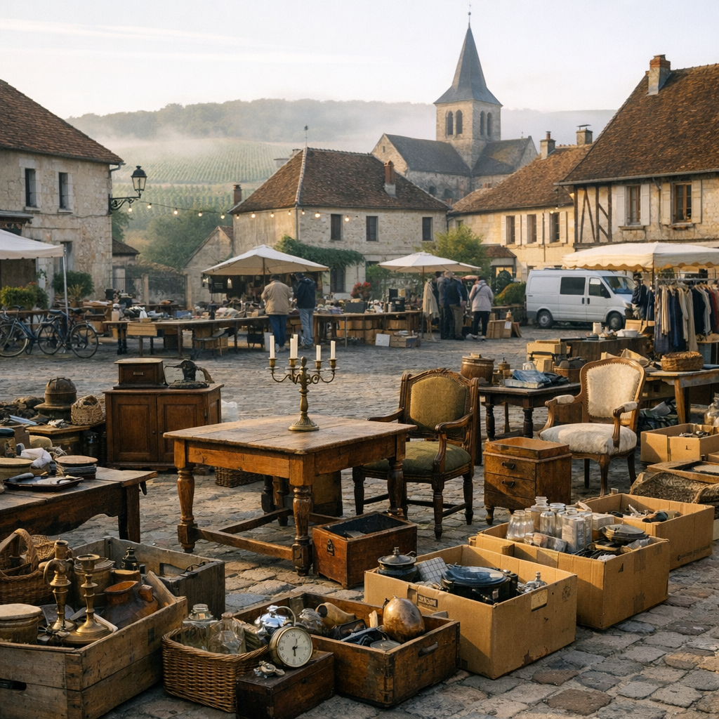 Comment trouver un vide-grenier dans la Marne sans erreur