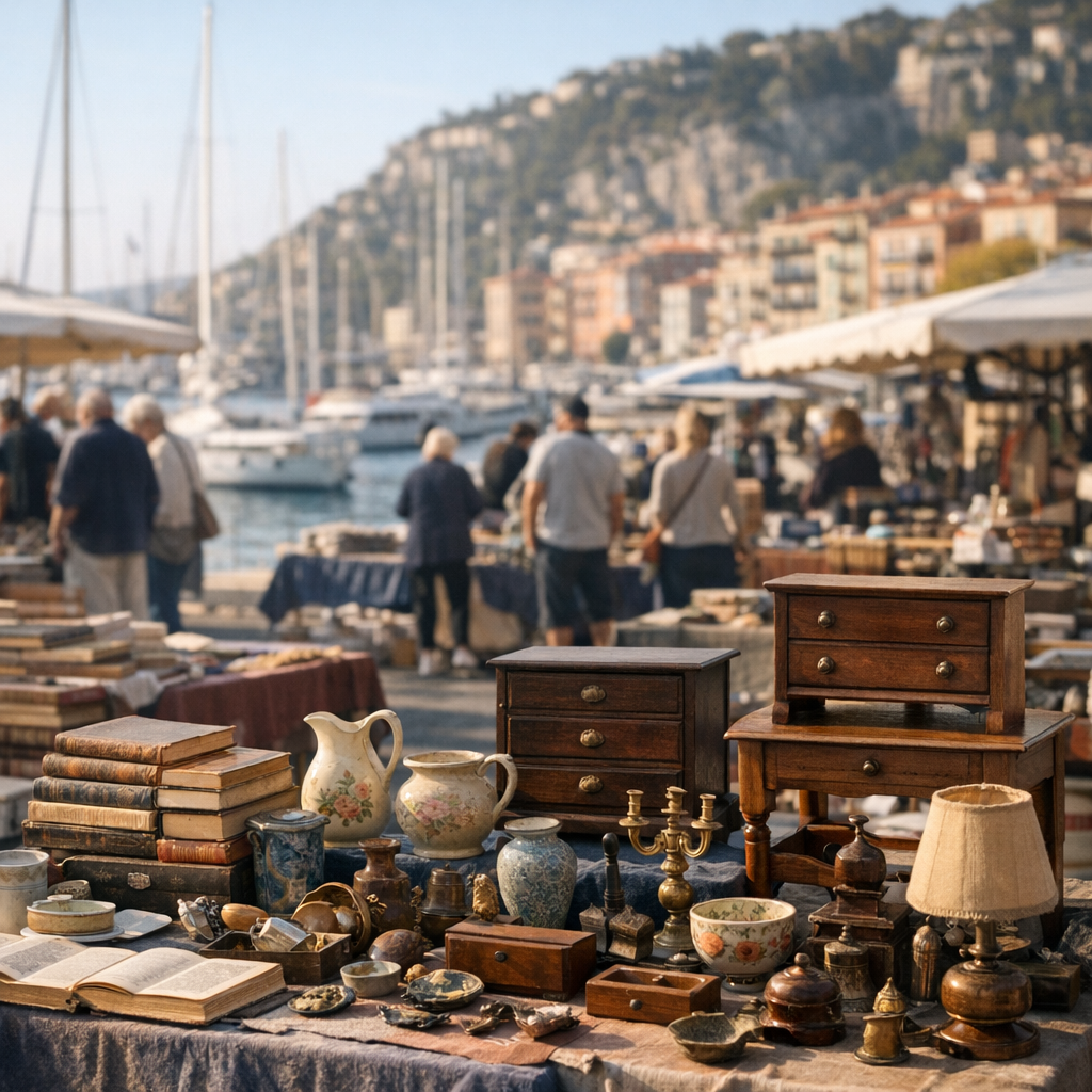Où trouver un vide-grenier à Nice le dimanche sans se tromper