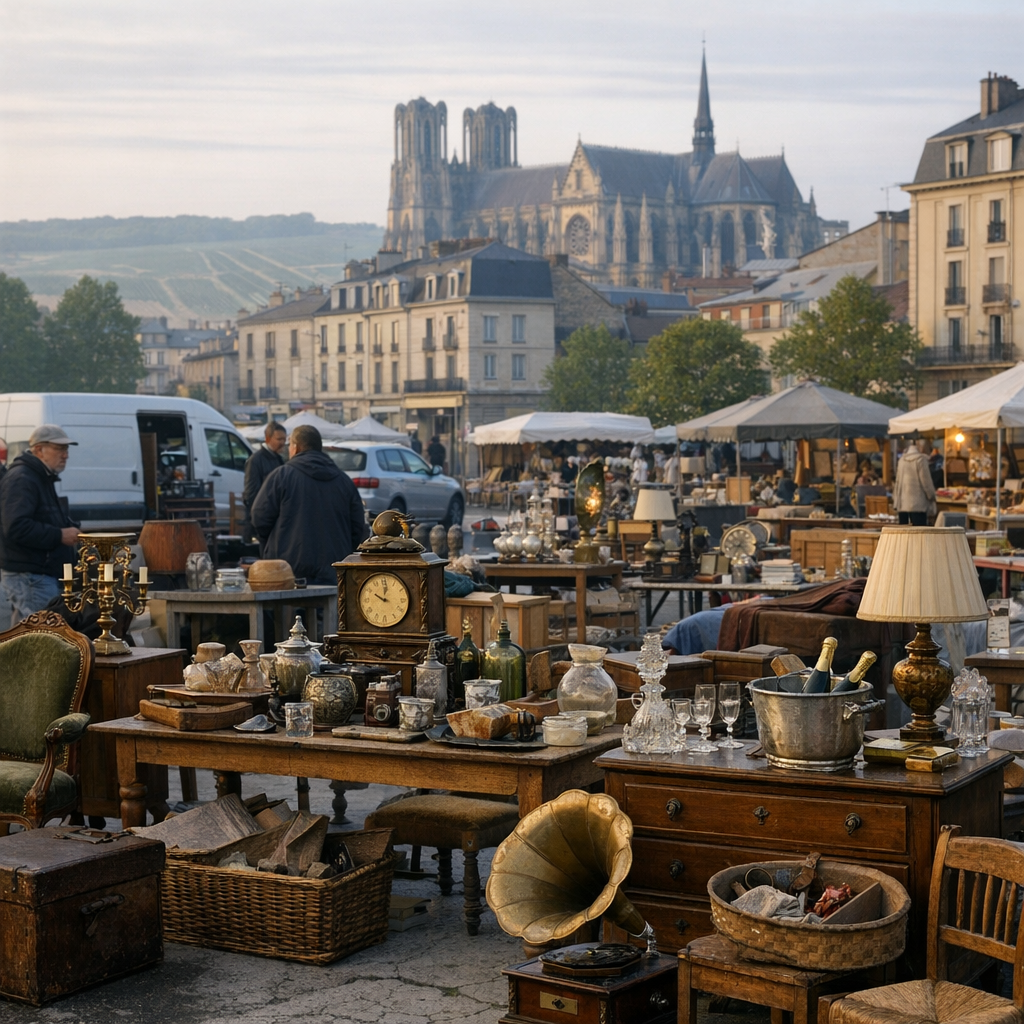 Comment trouver un Vide-Grenier à Reims sans se tromper de zone