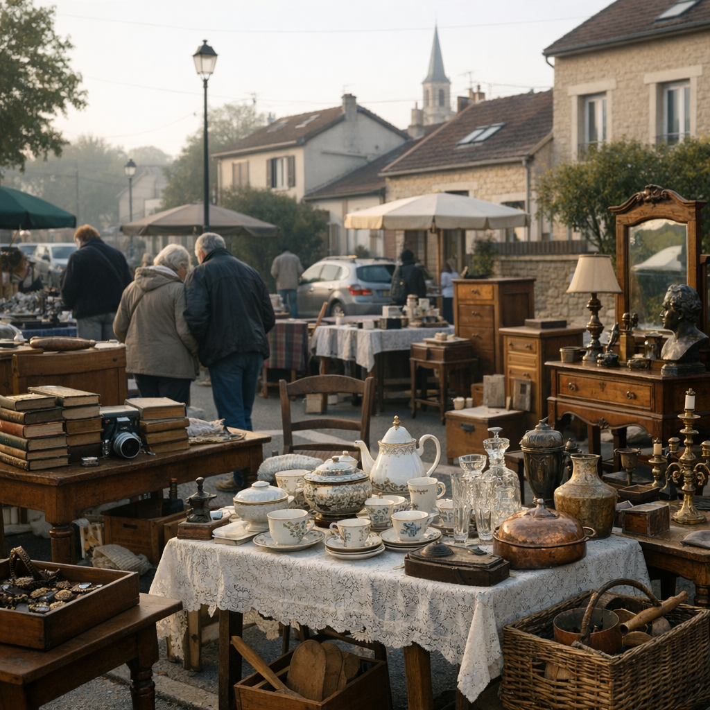 Trouver un vide-grenier à Rosny-sous-Bois sans se tromper