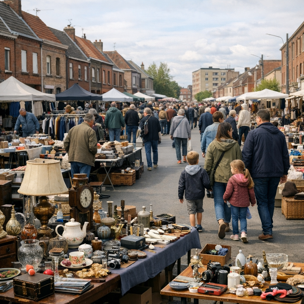À Wattrelos, un vide-grenier ne se prépare pas comme une Berlouffe