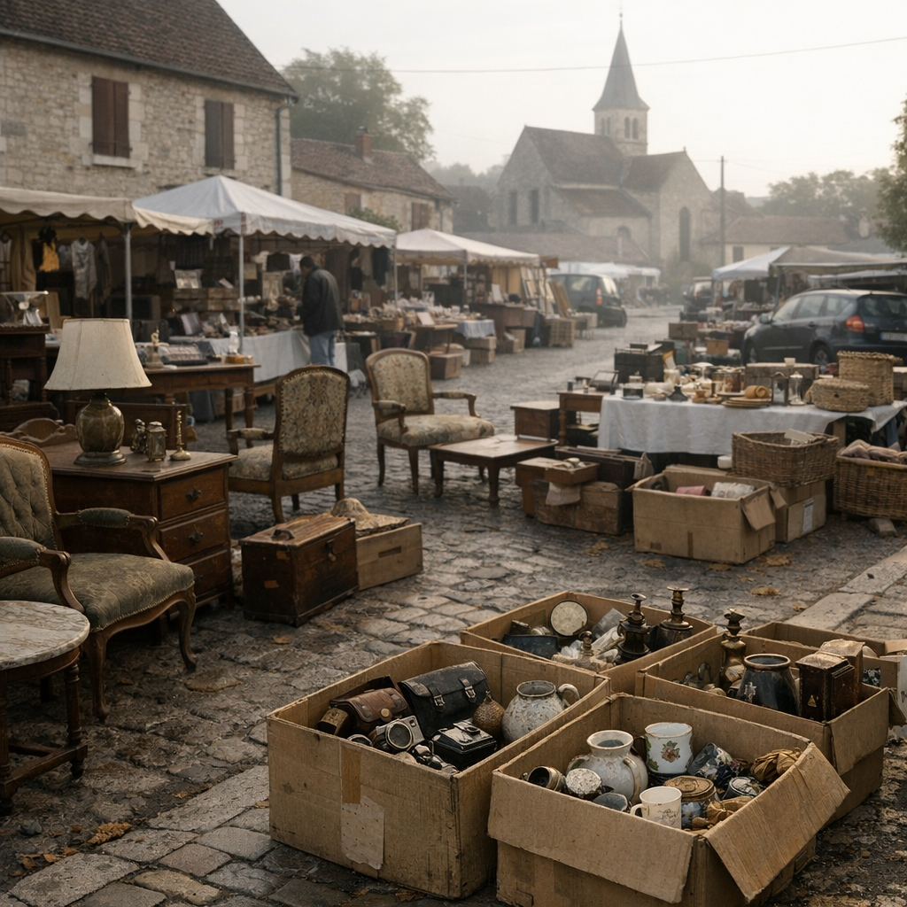 Trouver un vide-grenier dans la Marne sans se tromper