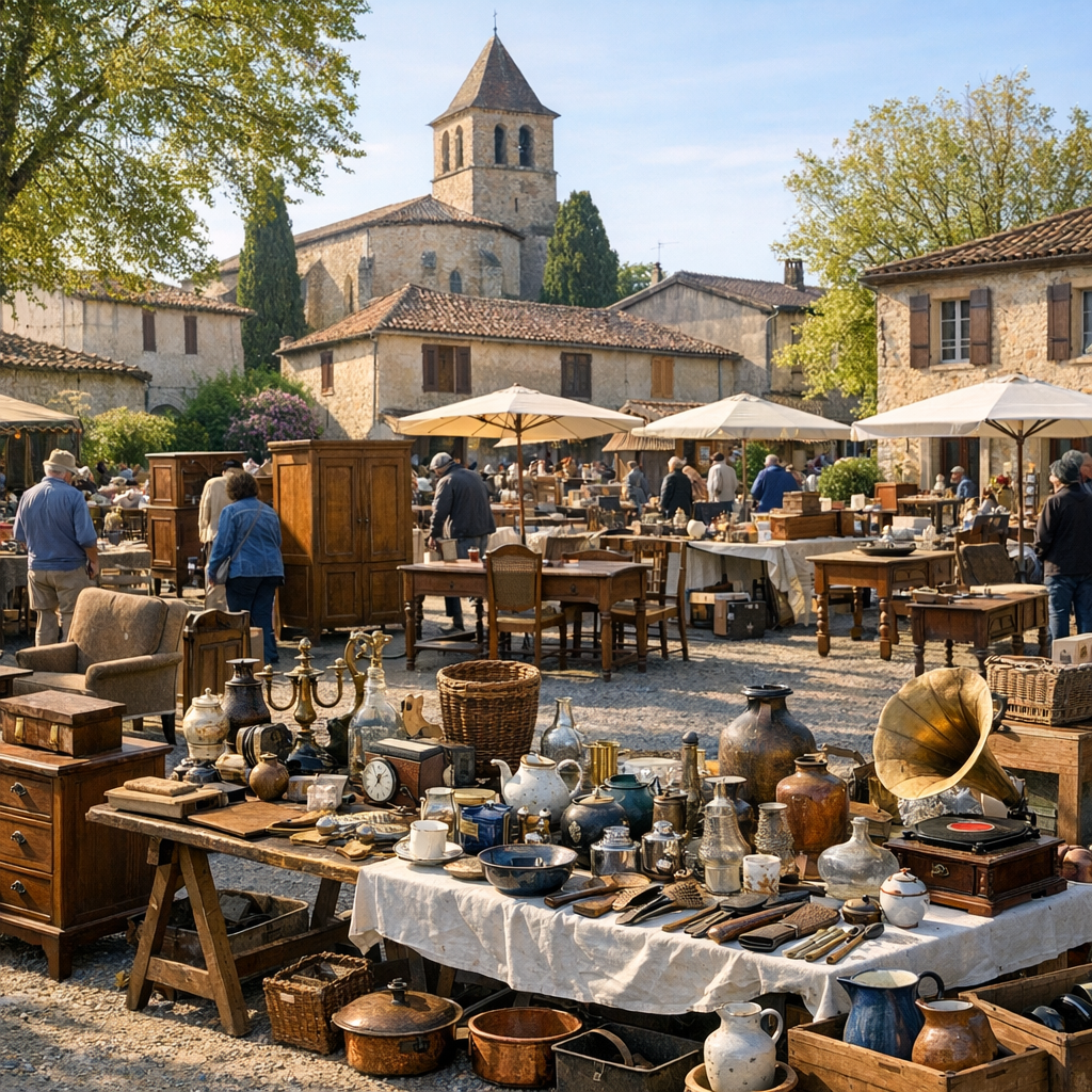 Vide-greniers dans le Gers ce week-end : où chiner près de chez vous
