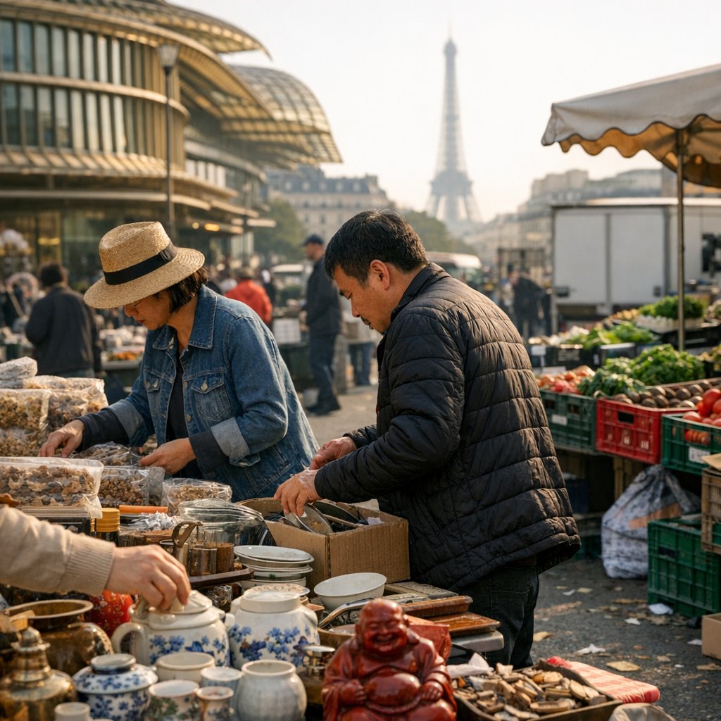 Pourquoi la chine parisienne ne se comprend pas sans les Halles de Paris et Rungis