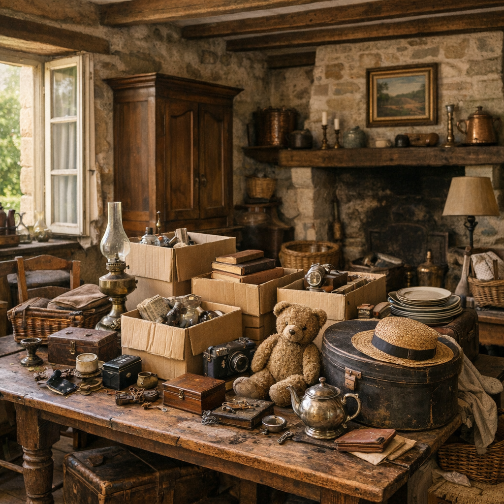 Trouver un Vide maison 16 et lire ce que la maison raconte